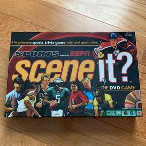 ESPN Sports Trivia Game w real sport clips via DVD. Brand New never been played
